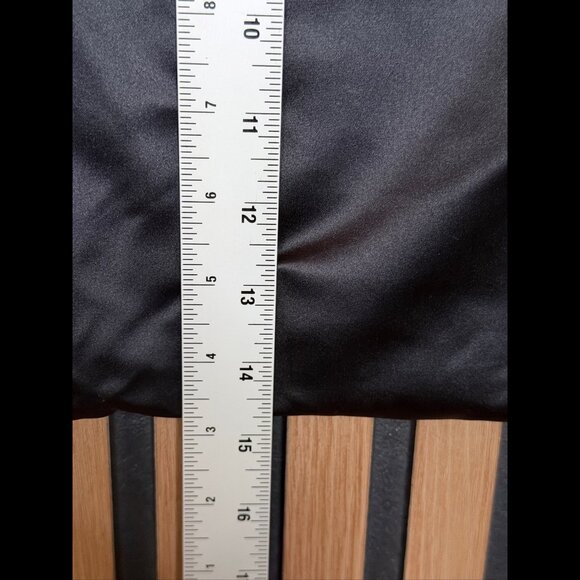 Prada Dust Bag 13.5 x 14.75 Black Stroage Adjustable Accessory Satin - Picture 4 of 6